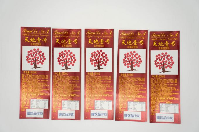 Rótulo adesivo de cola molhada resistente à água Papel adesivo de etiqueta personalizado para impressora 3