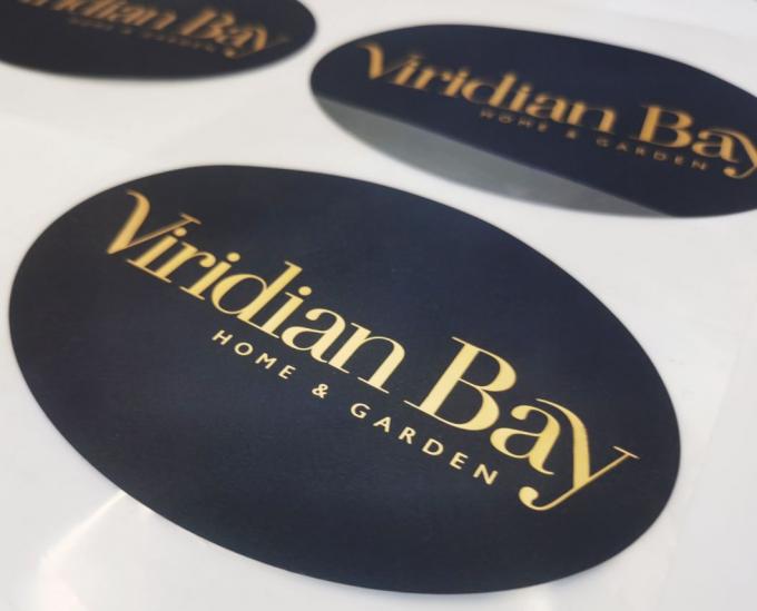 Adesivo de vinil de corte sob medida rolo de etiqueta auto-aderente brilhante 3