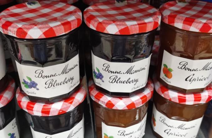 Etiquetas de mangas de alimentos sensíveis ao calor Etiquetas de conservas personalizadas 2