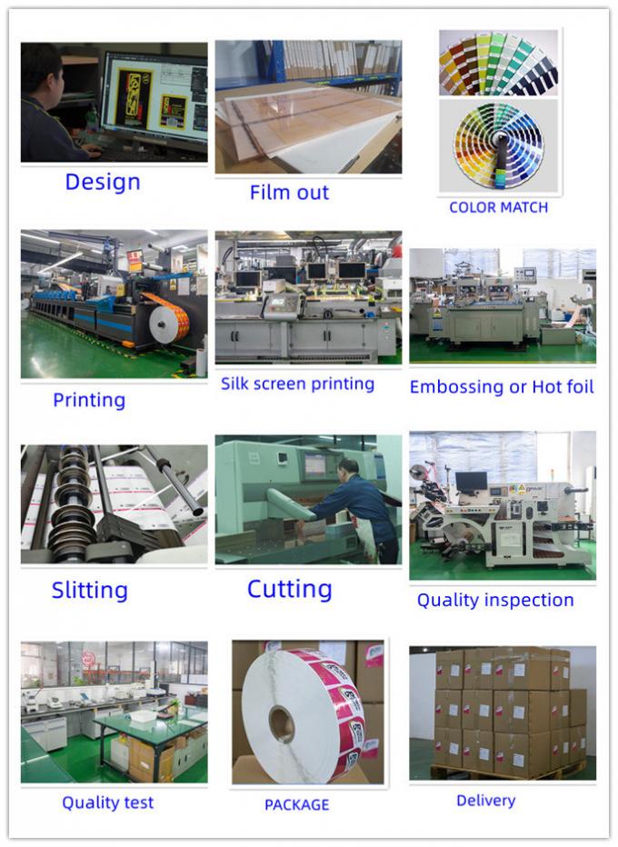2 polegadas de mel etiquetas auto-aderente etiquetas de tecido Vinyl Jar selo 1