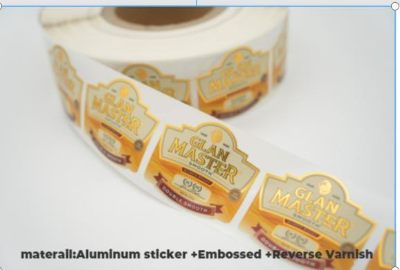 Adesivo Hang Tags etiqueta de código de barras térmico adesivos de produto personalizado adesivos de giz adesivos 5