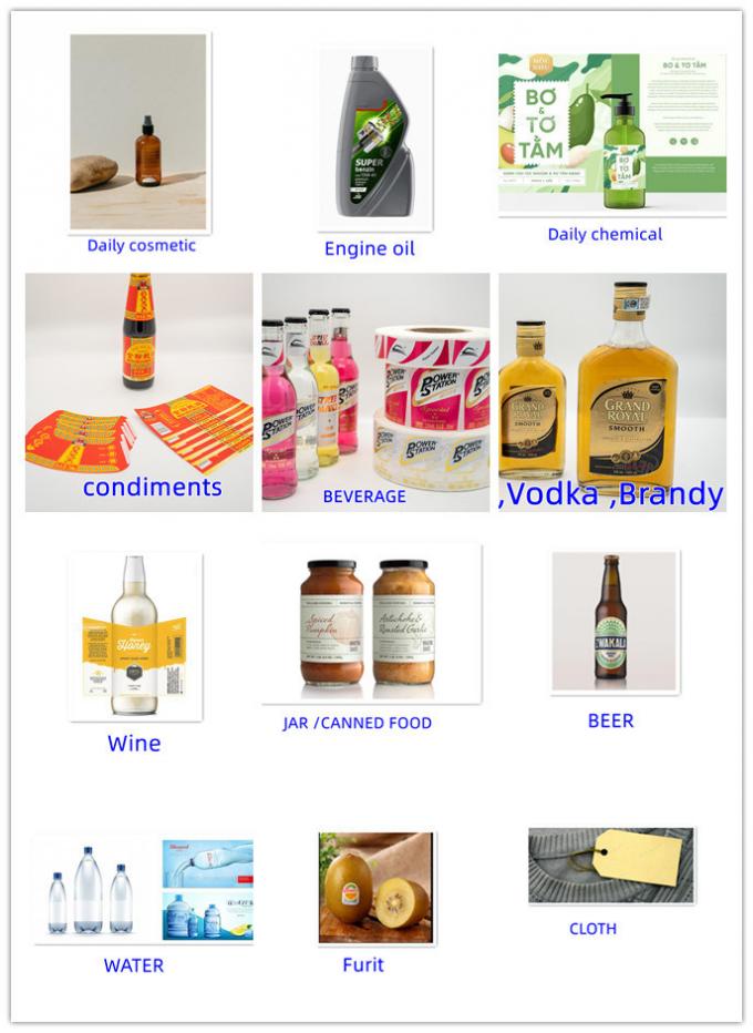 Impressão de adesivos transparentes para rótulos de garrafas de brandy whisky vodka 6