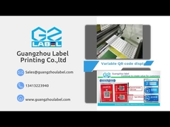 Rótulos de garrafas de óleo essencial à prova de óleo Holograma em branco Rótulos de garrafas de água impressíveis