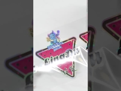 Rótulos farmacêuticos personalizados solúveis em água Rótulos adesivos indicadores de temperatura