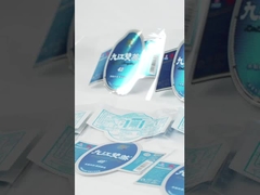 Adresso de retorno Avery personalizado Adesivos Etiquetas Rondas Papel de adesivos impresso transparente