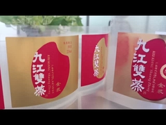 novo desenho da etiqueta do produto