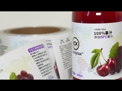 Laminagem de estampação em folha de relevo e mais opções de artesanato para rótulos de garrafas de bebidas