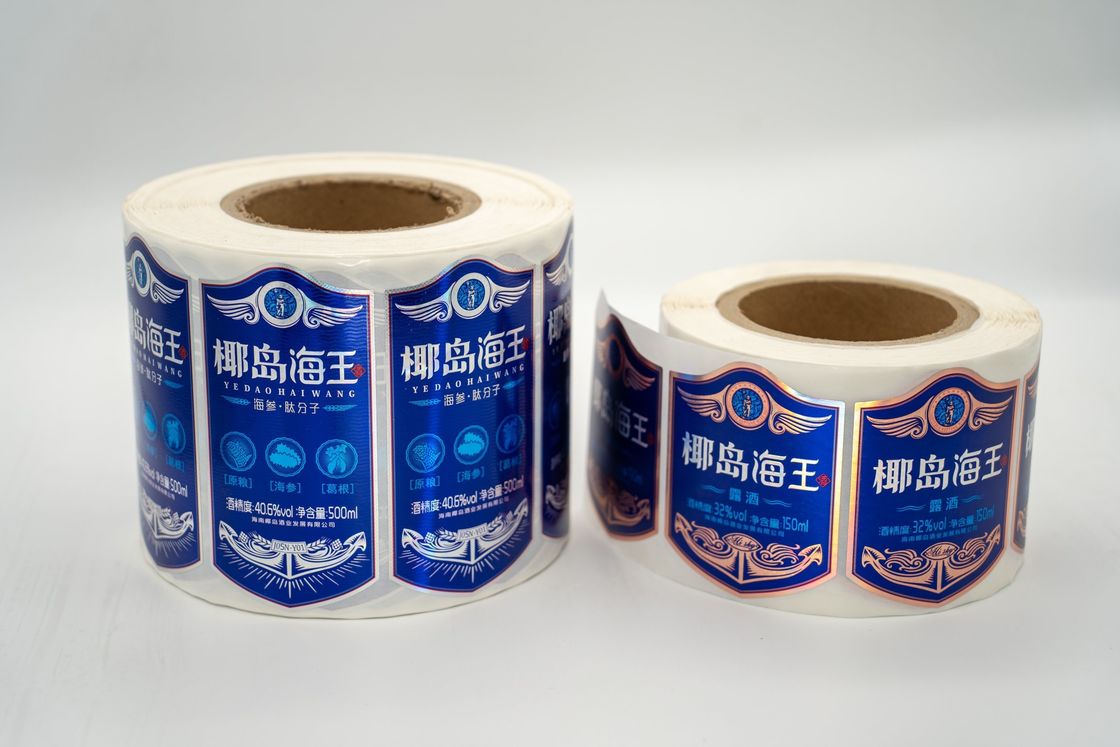 Rótulo de Garrafa de Vinho Rótulo Adesivo Personalizado Impressão de Rótulo Único Adesivo de Rótulo fabricante de etiquetas adesivas