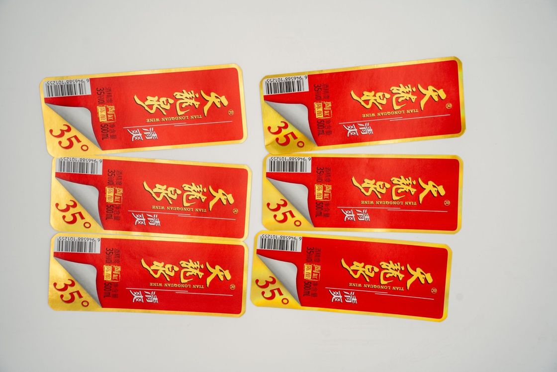 Rótulo de cola húmida de alto desempenho para rótulos à prova de lágrimas à prova de óleo à prova de calor