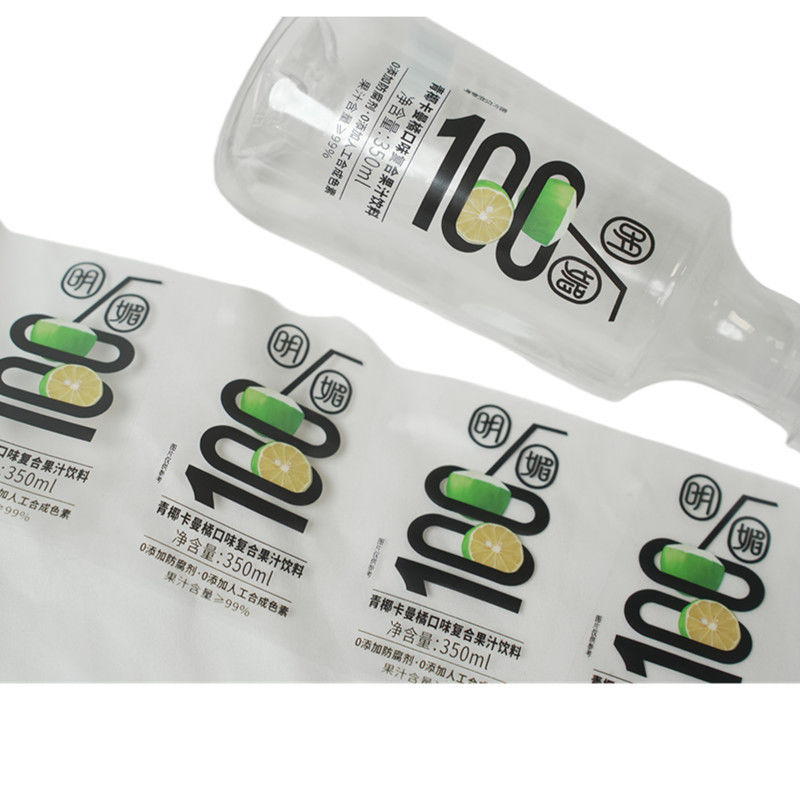 Rótulo de garrafa de bebidas personalizado Rótulo adesivo para bebidas Rótulo resistente à água durável para vinho suco de cerveja e muito mais