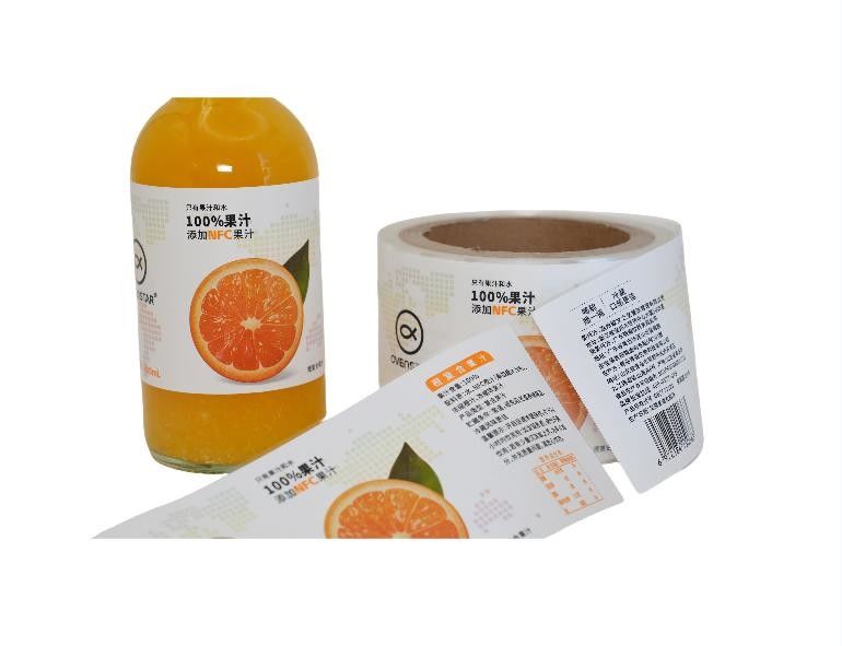 Laminagem de estampação em folha de relevo e mais opções de artesanato para rótulos de garrafas de bebidas