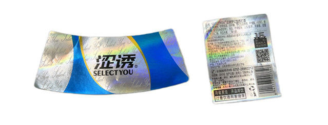 Rótulo de cola úmida personalizado para marca e marketing personalizados