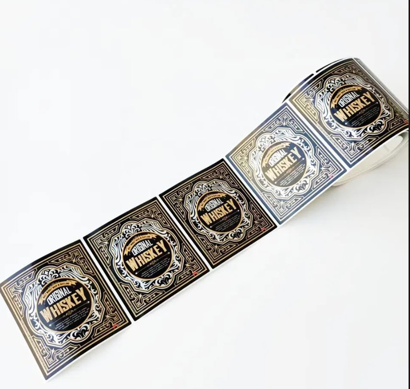 Premium Quality Inkjet Sticker Paper for Round Labels with Adhesive and Perfect Binding