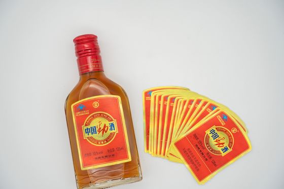 Rótulo de cola úmida para rótulo autoaderente personalizado