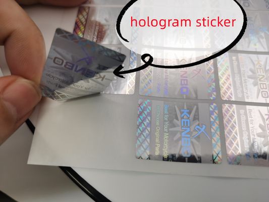 adesivos de etiqueta personalizados são perfeitos para adesivos de holograma etiqueta código QR alterável