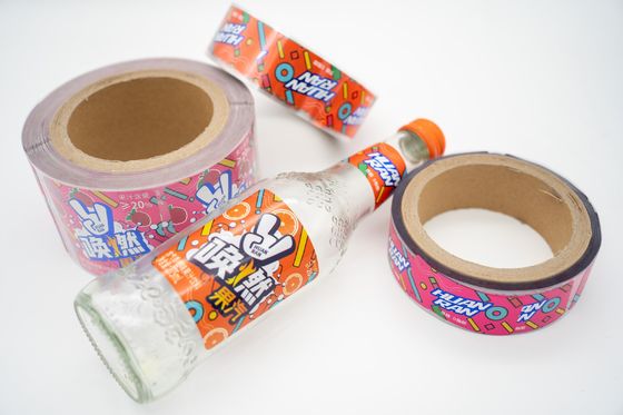 Etiquetas personalizadas de garrafas de bebidas