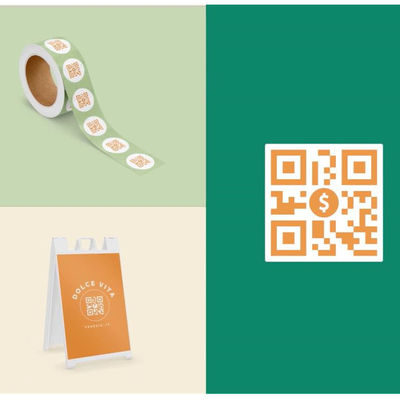 Etiqueta de código QR variável