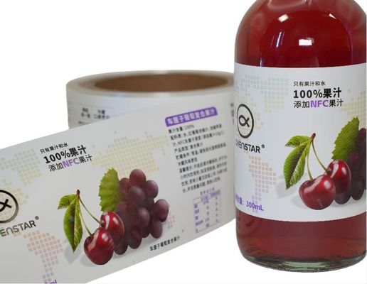 Laminagem de estampação em folha de relevo e mais opções de artesanato para rótulos de garrafas de bebidas